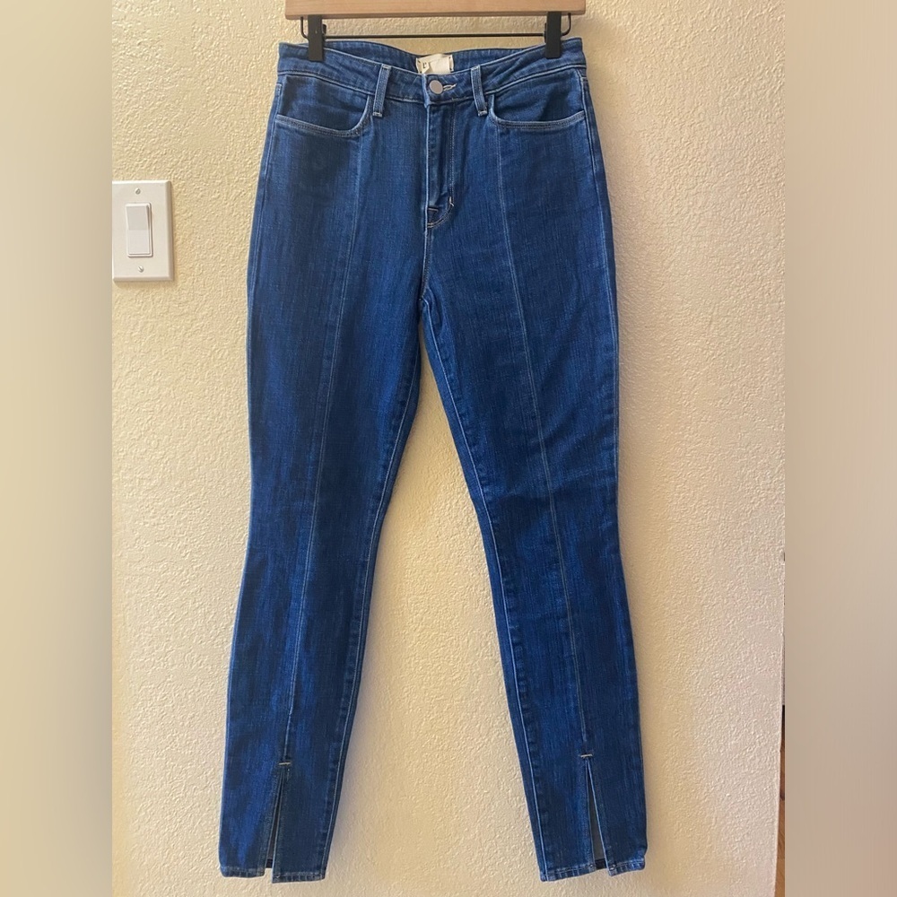 L’AGENCE Jyothi High Rise Split Ankle Jean